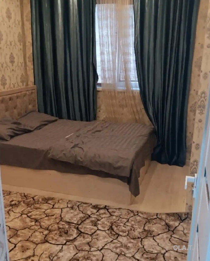 1 комнатная квартира, Цокольный этаж, 48 м²