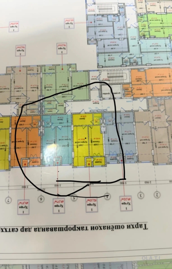 4 комнатная квартира, 4, 103 м²