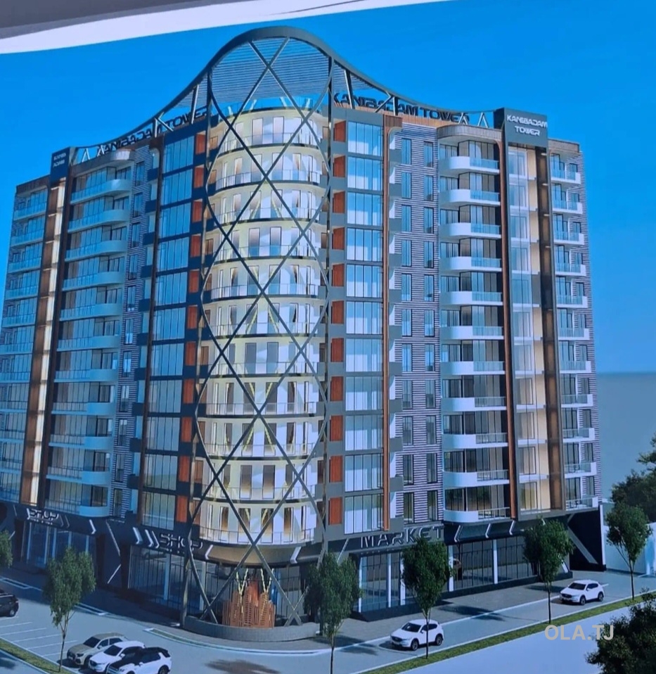 1 комнатная квартира, 7 этаж, 56 м²