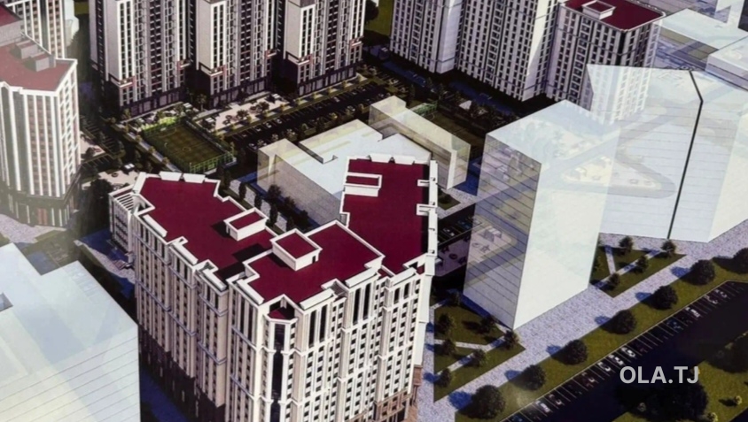 1 комнатная квартира, 12 этаж, 66 м²