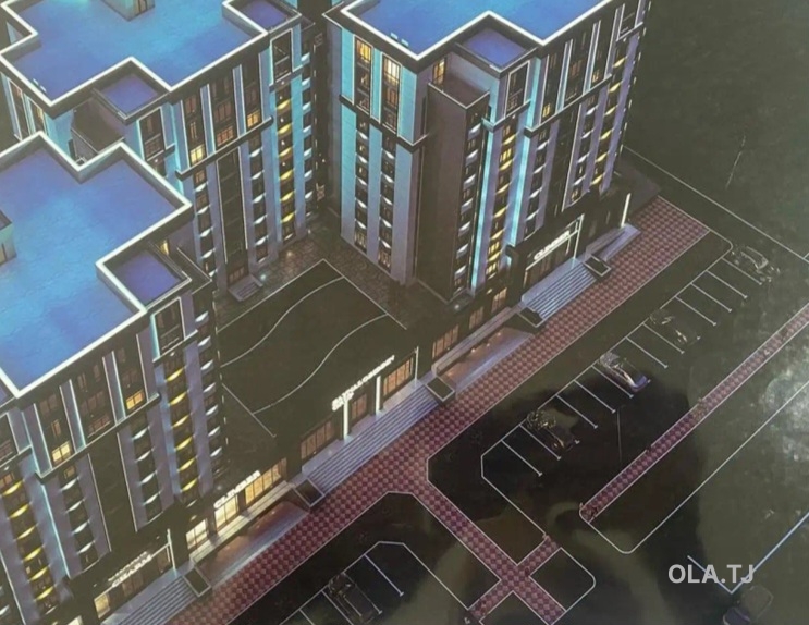 1 комнатная квартира, 7 этаж, 56 м²