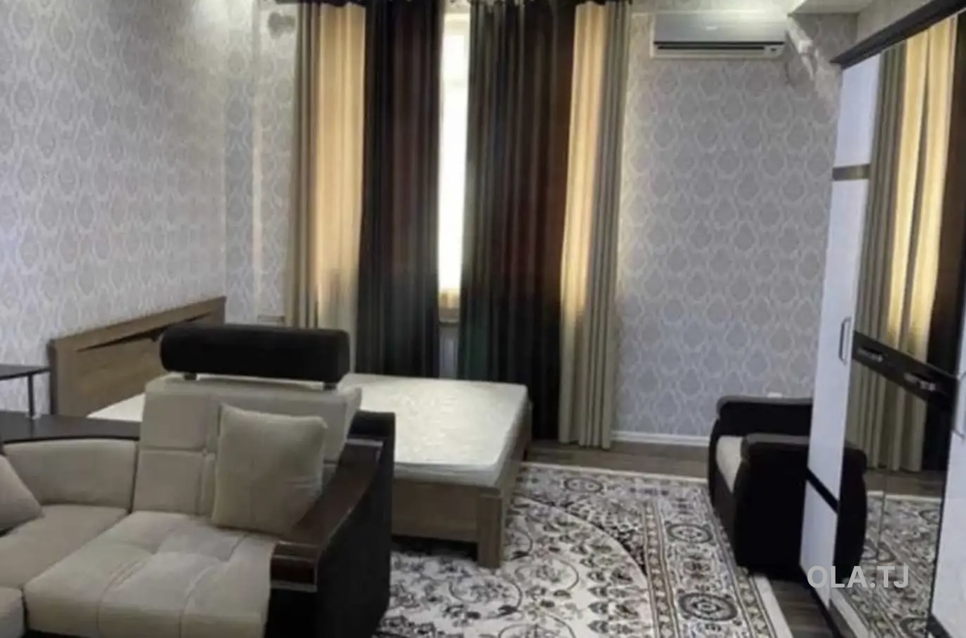 3 комнатная квартира, 13 этаж, 43 м²