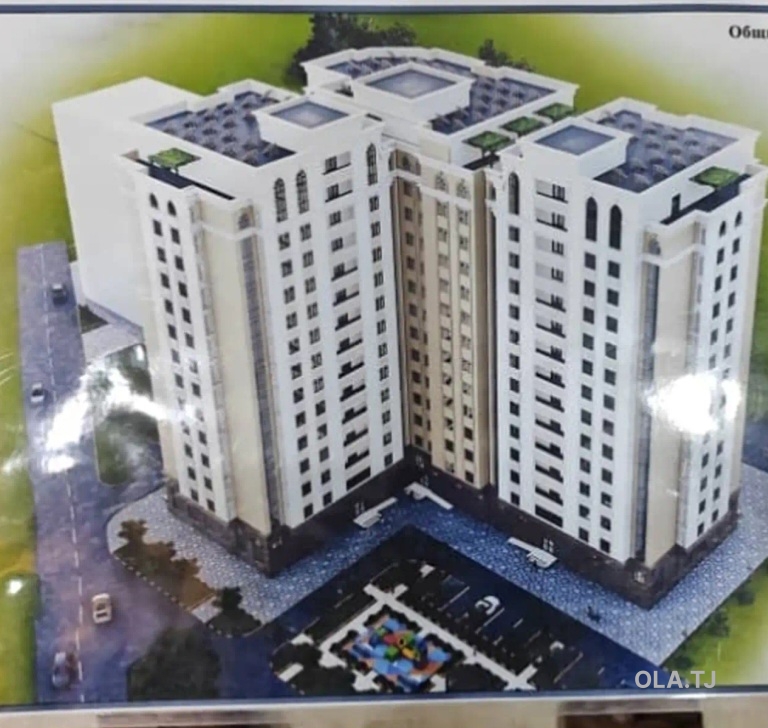 1 комнатная квартира, 8 этаж, 51 м²