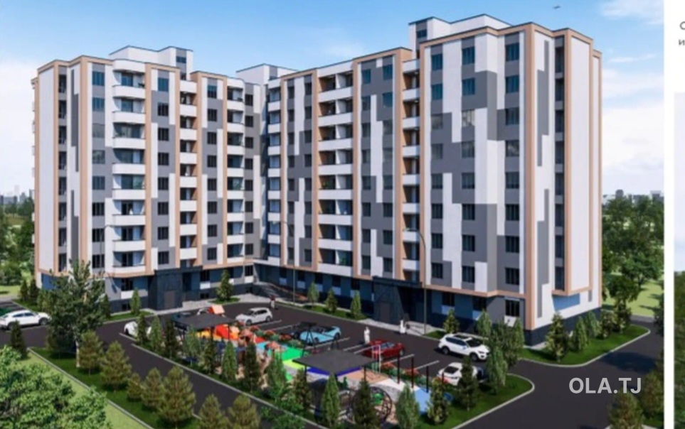 1 комнатная квартира, 6 этаж, 45 м²