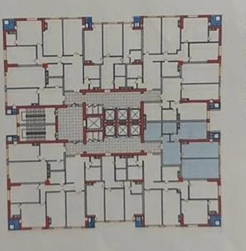 2 комнатная квартира, 3 этаж,