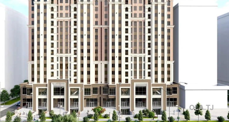 2 комнатная квартира, 14 этаж, 78 м²