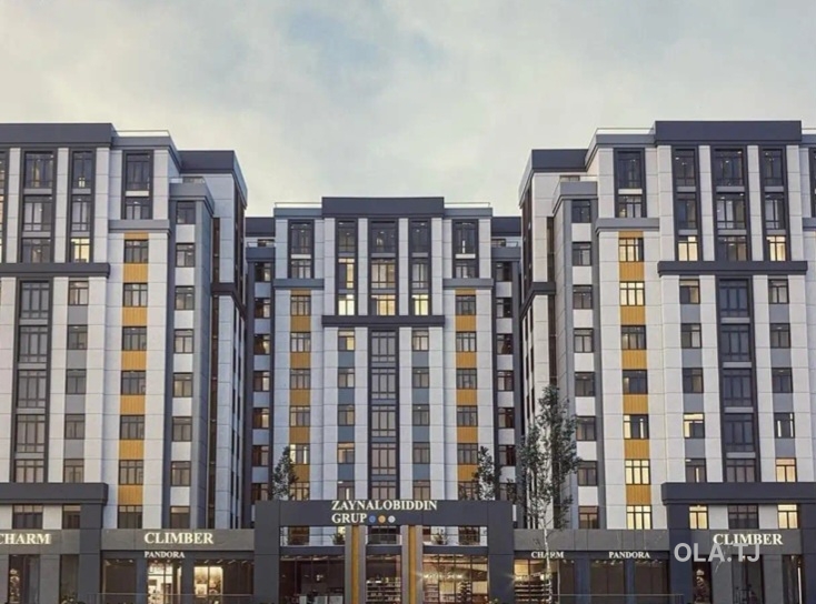1 комнатная квартира, 7 этаж, 56 м²