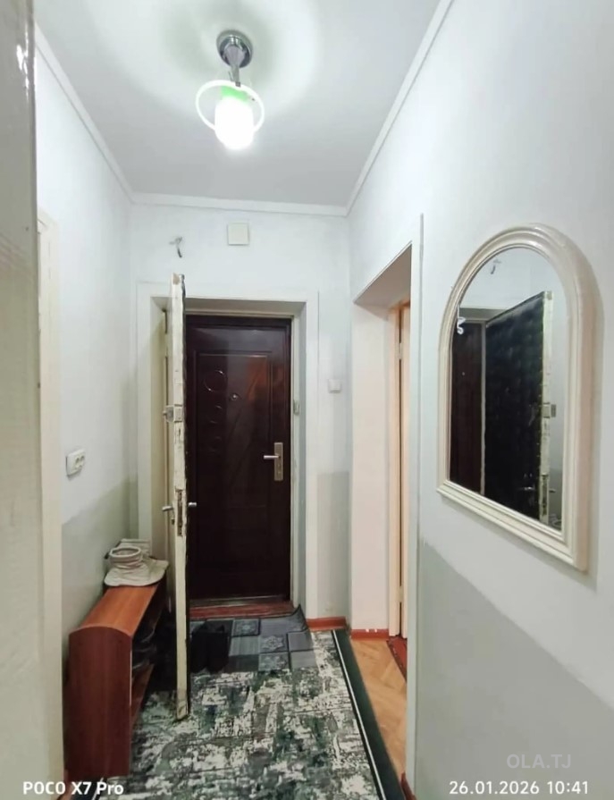 2 комнатная квартира, 1 этаж, 50 м²