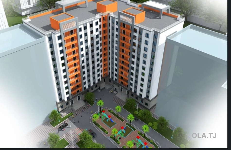 1 комнатная квартира, 8 этаж, 58 м²