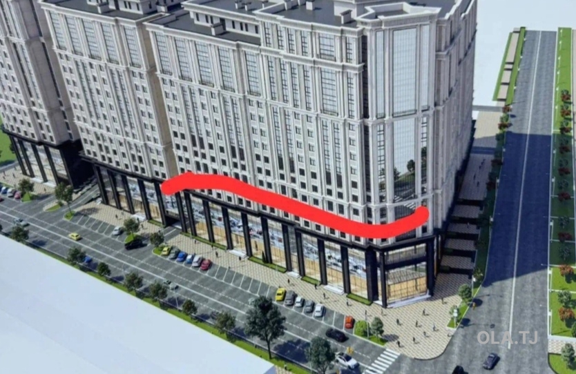 Помещение под свободное назначение, 1535м², Исмоили сомони