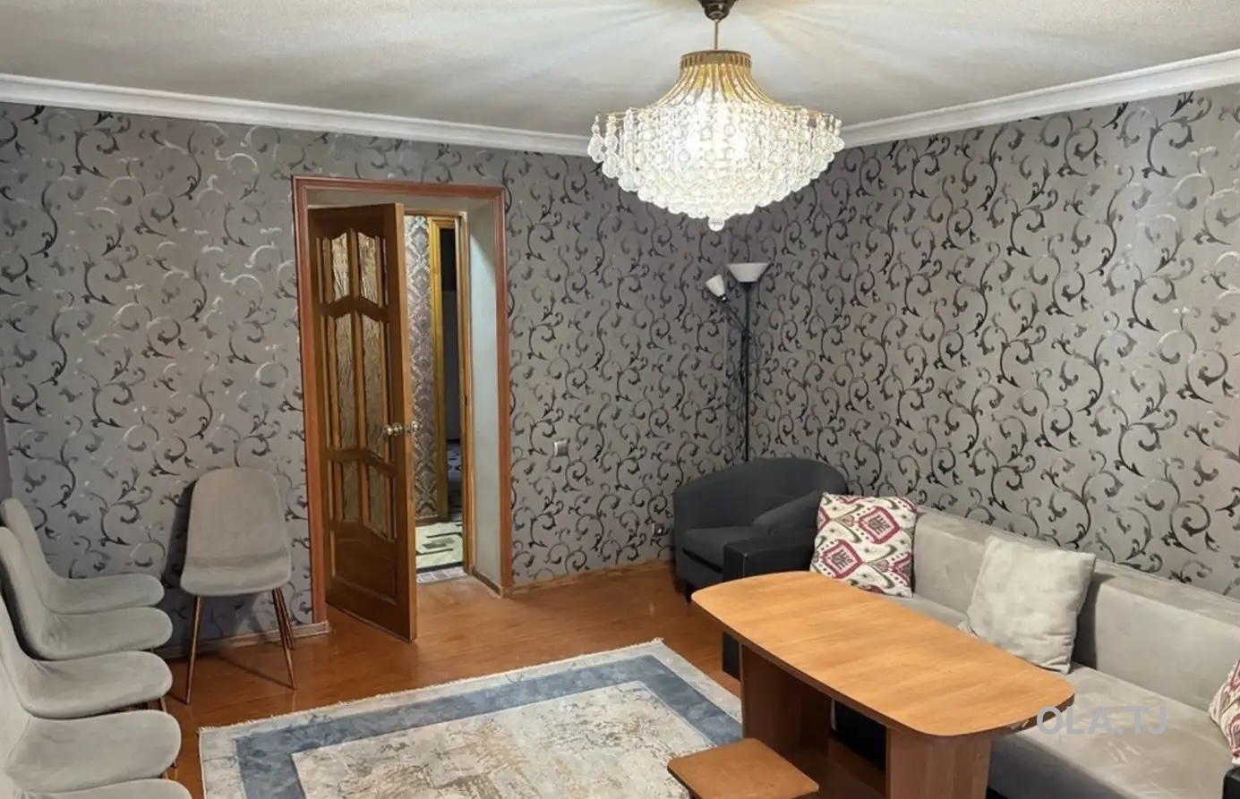 3 комнатная квартира, 3 этаж, 65 м²