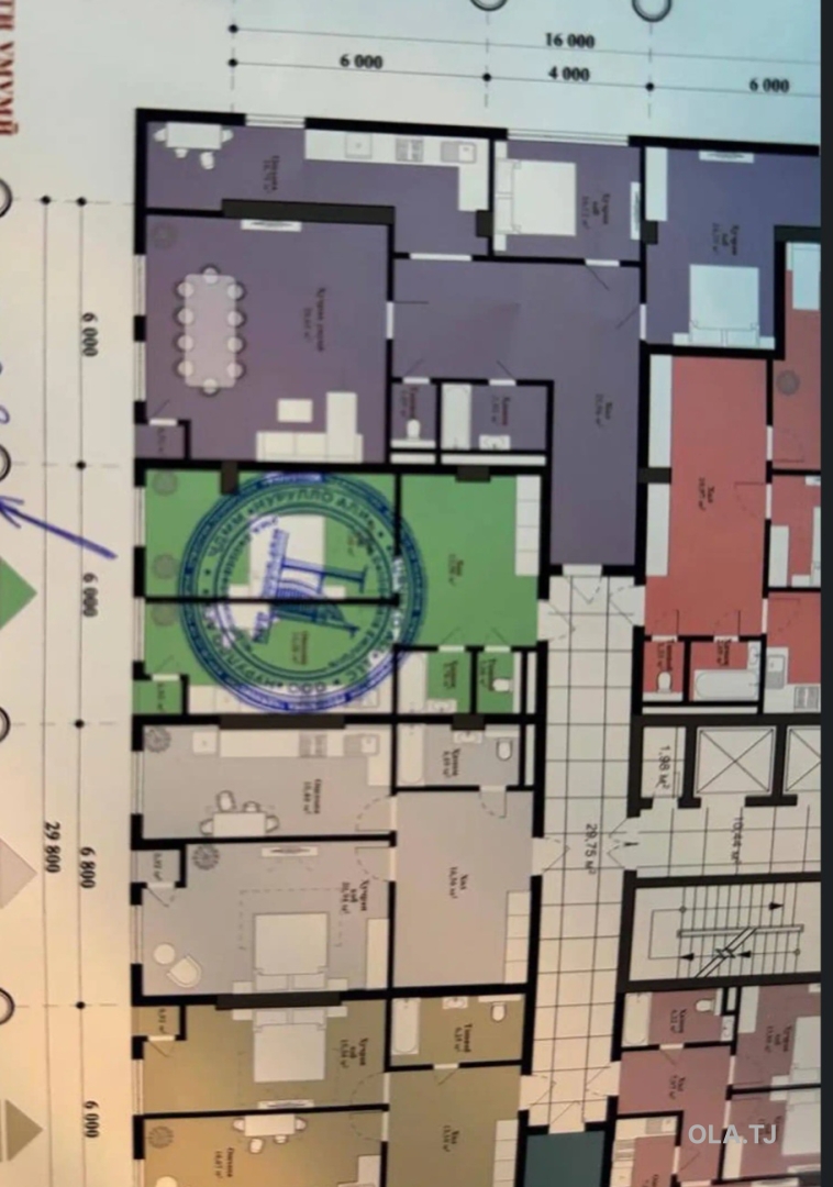 1 комнатная квартира, 8 этаж, 51 м²