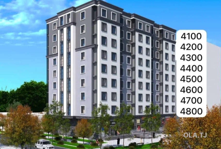 3 комнатная квартира, 6 этаж, 75 м²