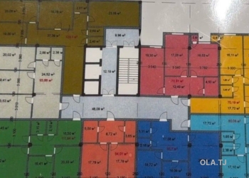 6 комнатная квартира, 6 этаж, 222 м²