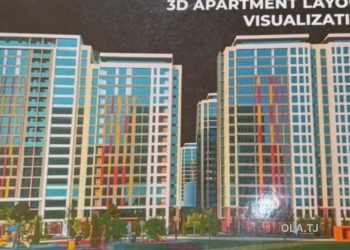 3 комнатная квартира, 8 этаж, 110 м²