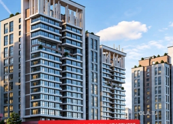 1 комнатная квартира, 12 этаж, 65 м²