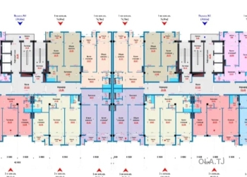 1 комнатная квартира, 7 этаж, 73 м²