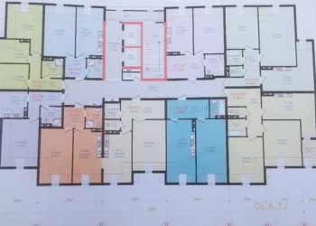 1 комнатная квартира, 5 этаж, 55 м²
