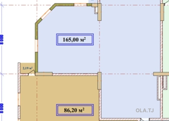 6 комнатная квартира, 15 этаж, 165 м²