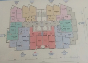 1 комнатная квартира, 7 этаж, 55 м²