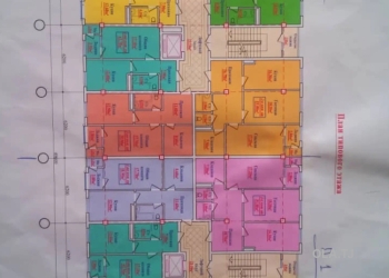 2 комнатная квартира, 6 этаж, 73 м²