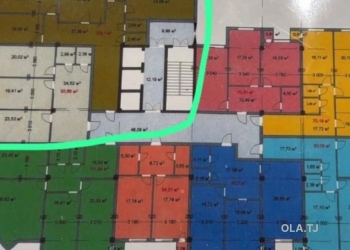 6 комнатная квартира, 6 этаж, 222 м²