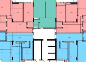 4 комнатная квартира, 12, 165 м²