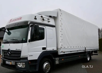 Бортовой грузовик Mercedes Benz Atego 1230L, 2015