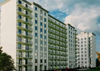 1 комнатная квартира, 9 этаж, 53м²