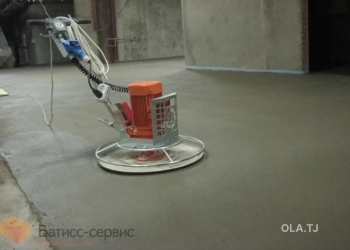 Услуги стяжки полов
