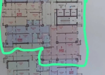 6 комнатная квартира, 11 этаж, 566 м²