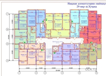 1 комнатная квартира, 6 этаж, 52 м²