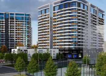 1 комнатная квартира, 13 этаж, 64 м²