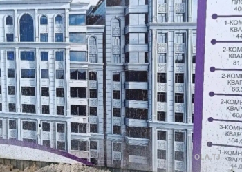 2 комнатная квартира, 1 этаж, 44 м²