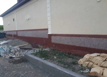 Крошка теразит для цоколя