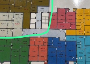 6 комнатная квартира, 6 этаж, 222 м²