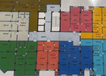 5 комнатная квартира, 3 этаж, 118 м²