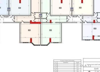 1 комнатная квартира, 9 этаж, 51 м²