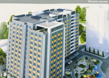 1 комнатная квартира, 5 этаж, 46 м²