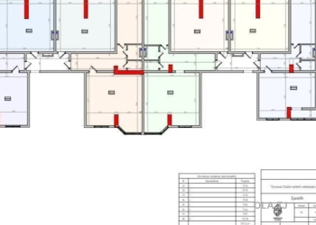 1 комнатная квартира, 11 этаж, 52 м²