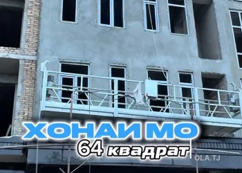 2 комнатная квартира, 3 этаж, 64 м²