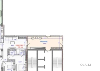 4 комнатная квартира, 16, 182 м²