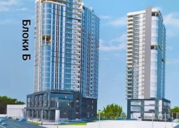 1 комнатная квартира, 13 этаж, 70 м²