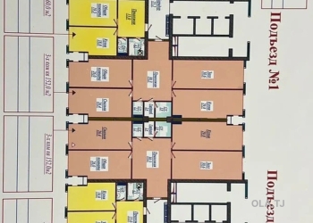 1 комнатная квартира, 4 этаж, 66 м²