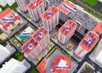 2 комнатная квартира, 4 этаж, 80 м²