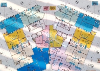 3 комнатная квартира, 13 этаж, 110 м²