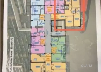 3 комнатная квартира, 9 этаж, 132 м²
