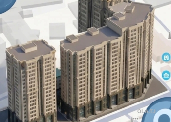 1 комнатная квартира, 10 этаж, 65 м²
