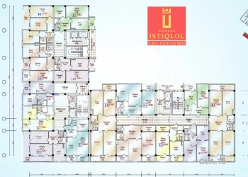 1 комнатная квартира, 8 этаж, 46 м²