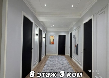 3 комнатная квартира, 8 этаж, 134 м²